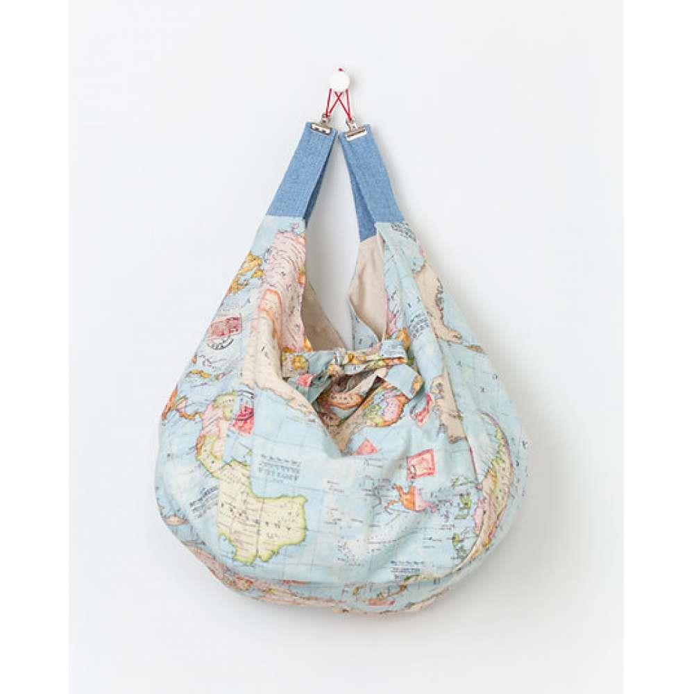 Funny Duck World XL Cotton Beach Bag