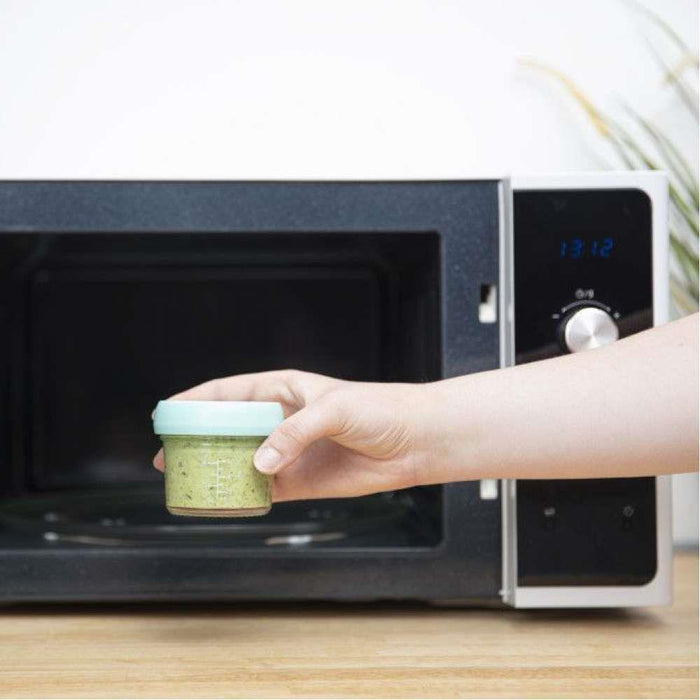 8 Recipientes Babybols em Vidro (4x100ml + 4x220ml)