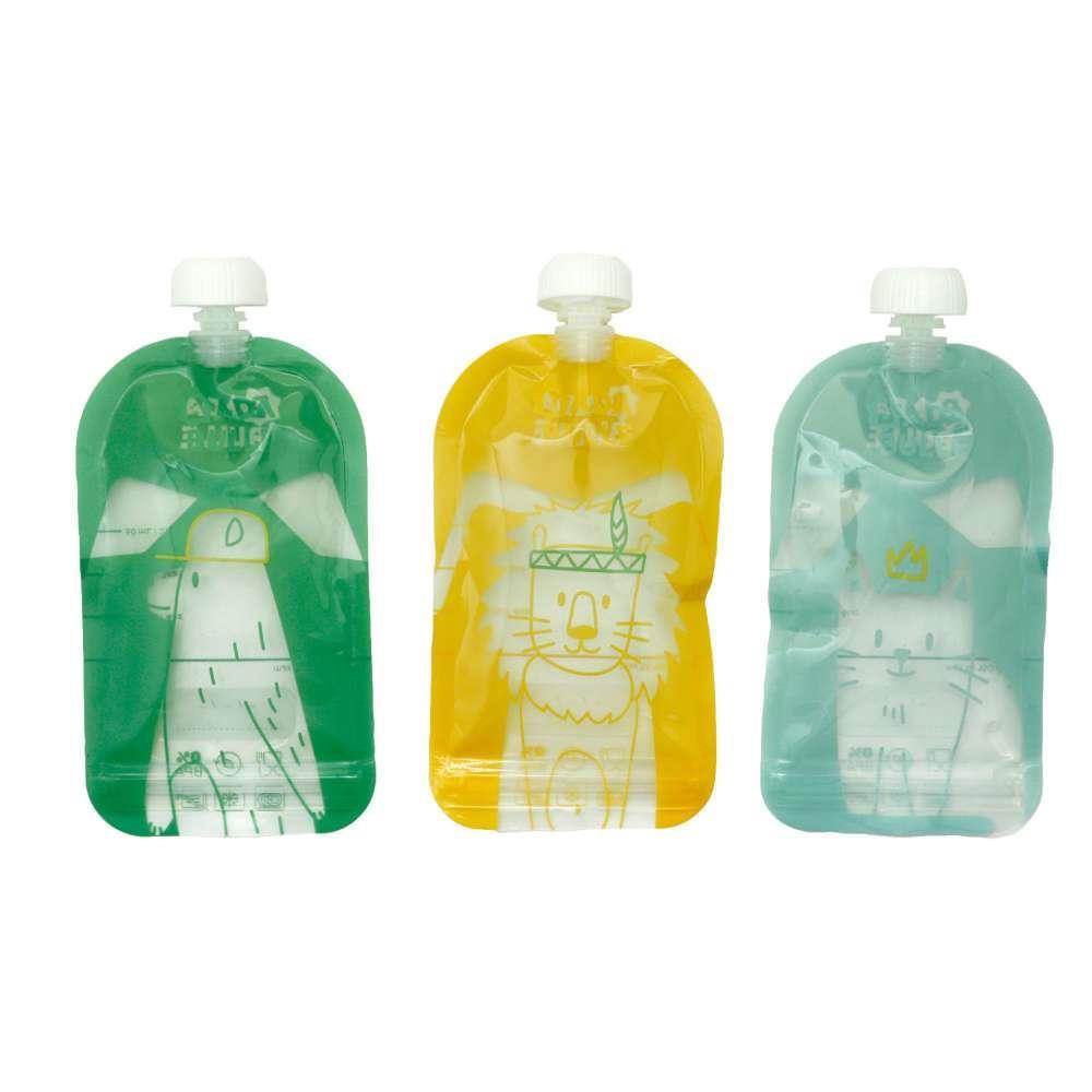 Badabulle 15 Sobres Reutilizables Para Alimentos 150ml