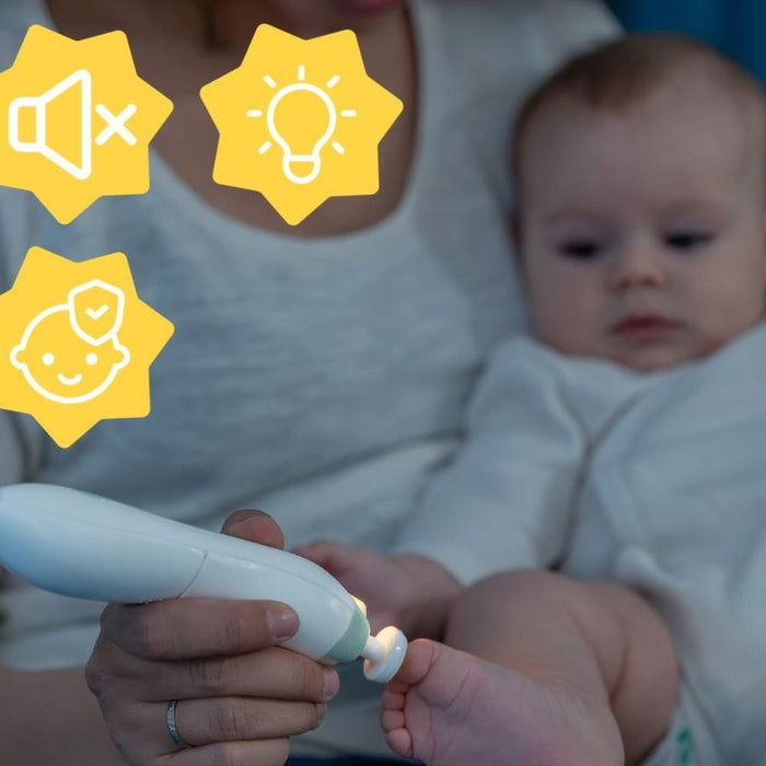 Lima de uñas eléctrica para bebés