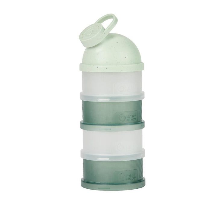 4 Doseadores de Leite em Pó Babymoov Mineral Green 360ml