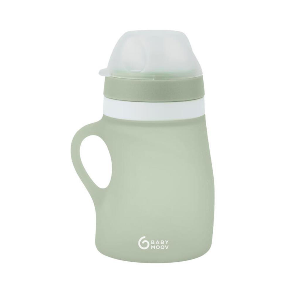 Garrafa em Silicone Babymoov Green 150ml