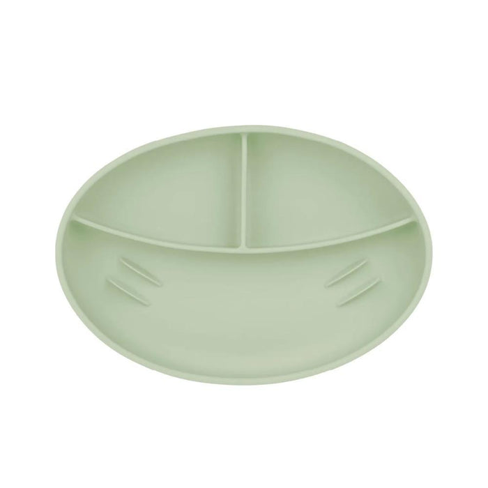 Prato em Silicone com Divisórias Babymoov Green