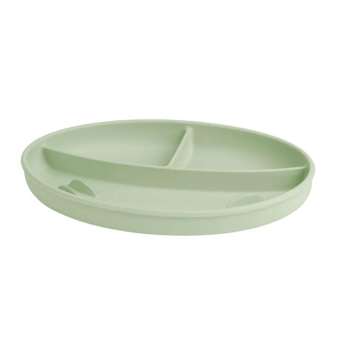 Prato em Silicone com Divisórias Babymoov Green