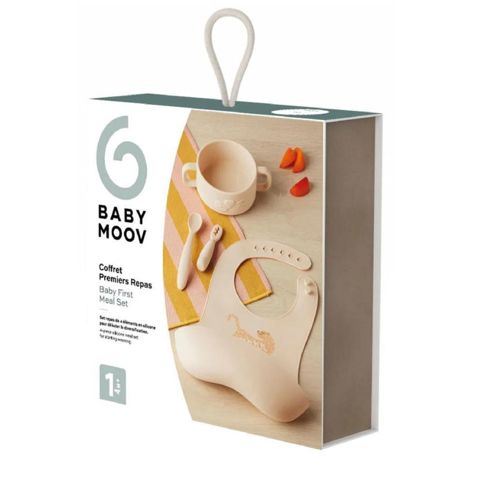 Conjunto Primeiras Refeições em Silicone Babymoov Mini Roar