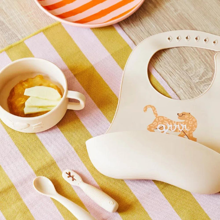 Conjunto Primeiras Refeições em Silicone Babymoov Mini Roar