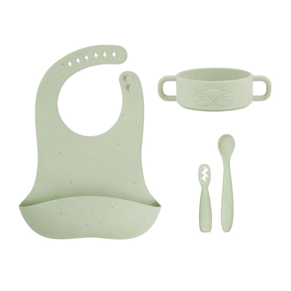 Set de primeras comidas de silicona Babymoov Mini Arty