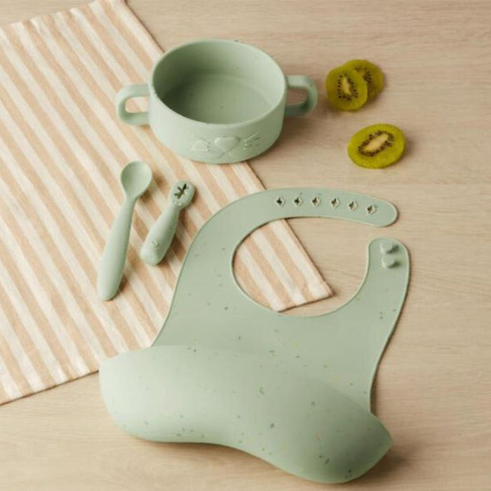 Conjunto Primeiras Refeições em Silicone Babymoov Mini Arty