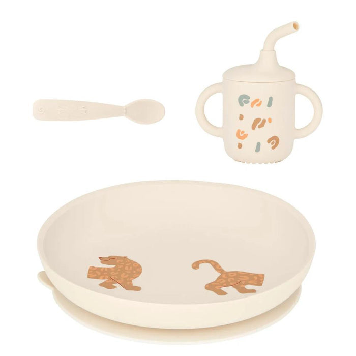 Conjunto de Refeição em Silicone Babymoov Little Roar