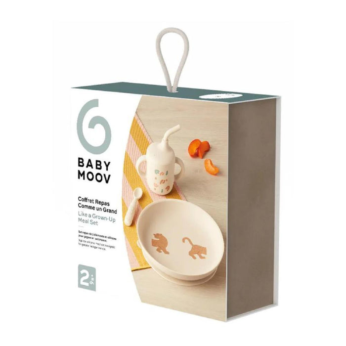 Conjunto de Refeição em Silicone Babymoov Little Roar