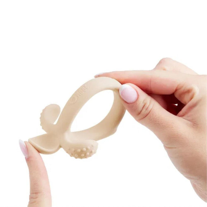 Colher de Dentição em Silicone Babymoov Beige