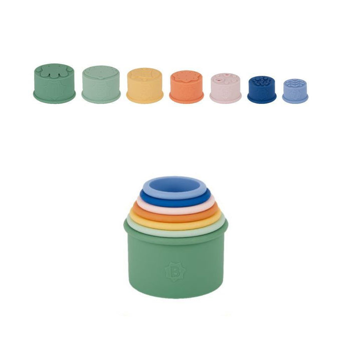 Copos Empilháveis em Silicone