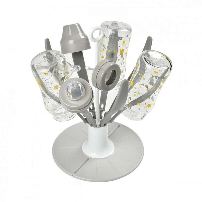 Béaba Foldable Bottle Drainer Gray