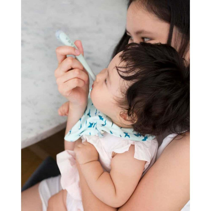 Béaba Set Cucharas Arco Iris Silicona Suave 4 Unidades