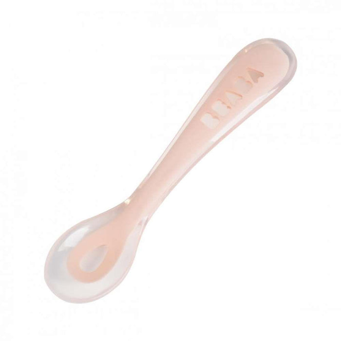 Cuchara Ergonómica Silicona Blanda 2ª Edad Rosa
