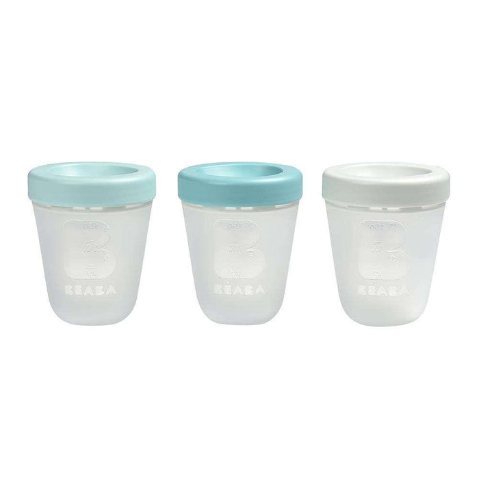Béaba Vaso Dosificador Silicona con Tapa Jungle 3 Unidades