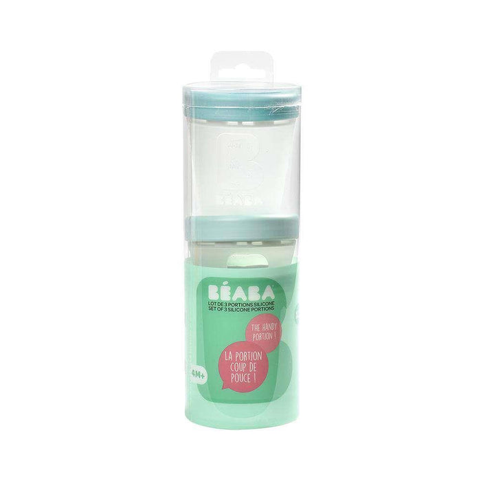 Béaba Vaso Dosificador Silicona con Tapa Jungle 3 Unidades