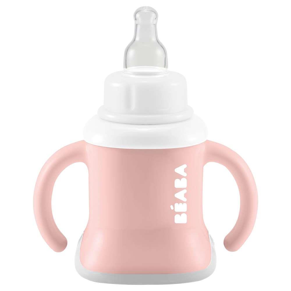 Béaba Vaso Evolutivo 3en1 Silicona 150ml Rosa Viejo
