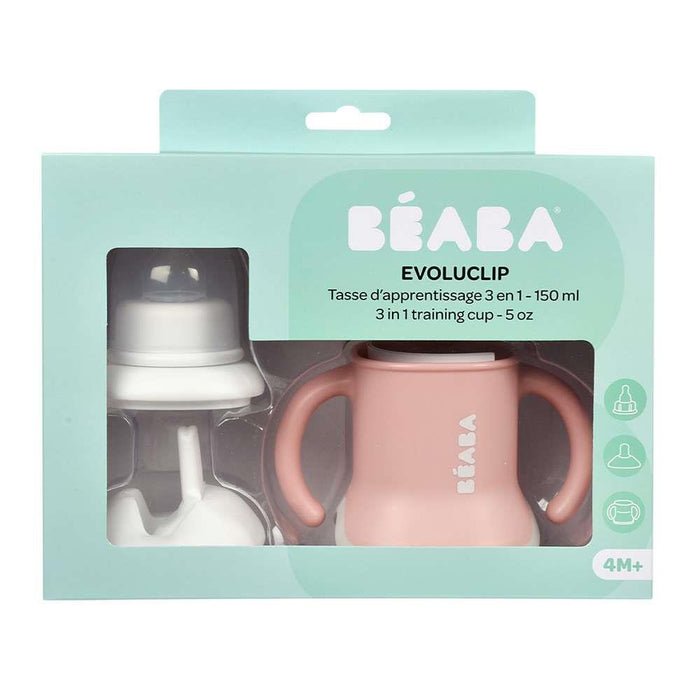 Béaba Evolutionary Cup 3in1 Silicone 150ml Old Pink