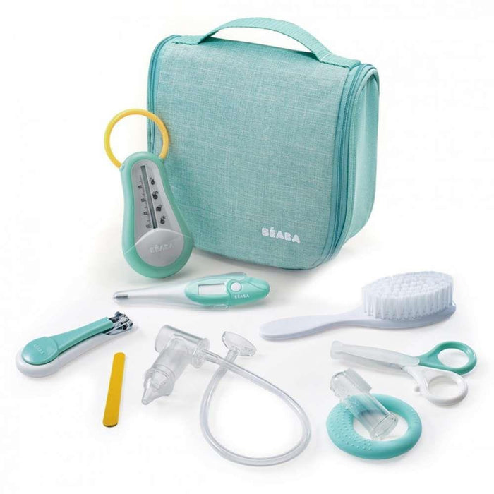 Béaba Neceser Baño con 9 Accesorios Verde