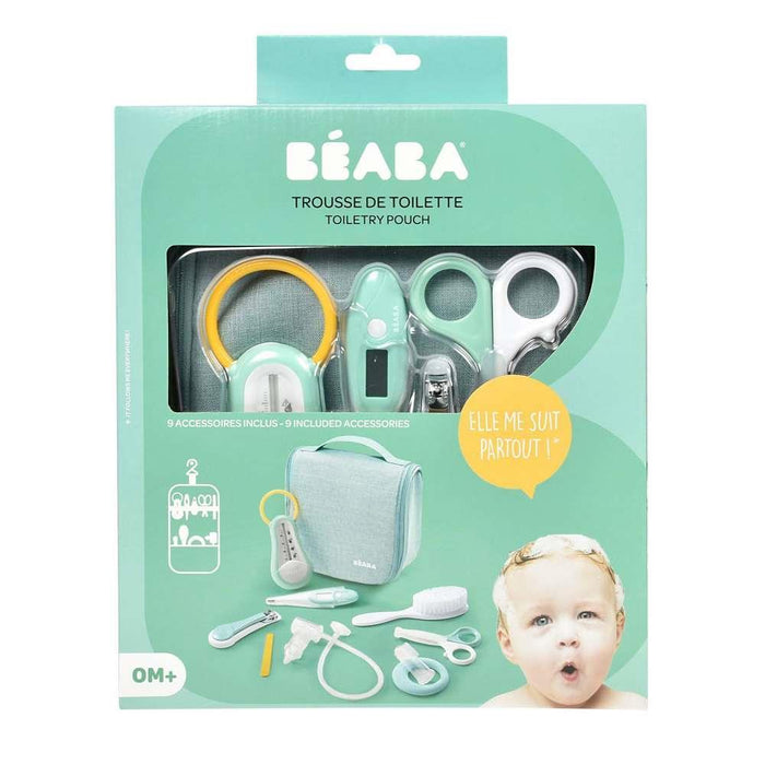 Béaba Neceser Baño con 9 Accesorios Verde