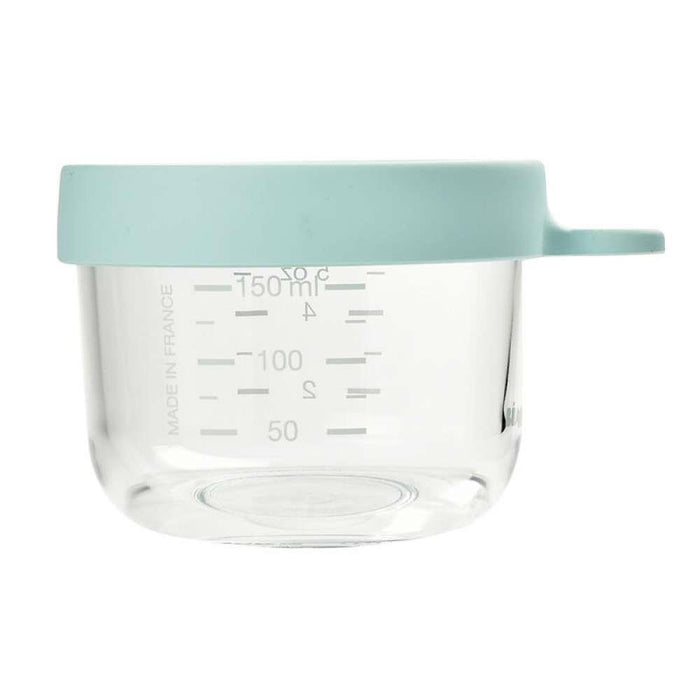 Béaba Recipiente Hermético para Alimentos de Vidrio 150ml L. Azul