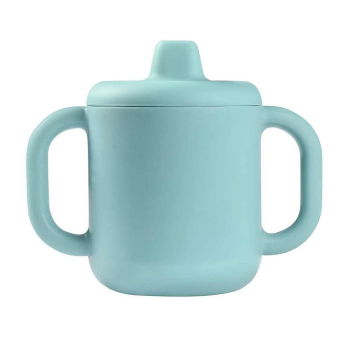 Béaba Vaso Aprendizaje con Asas Silicona Azul
