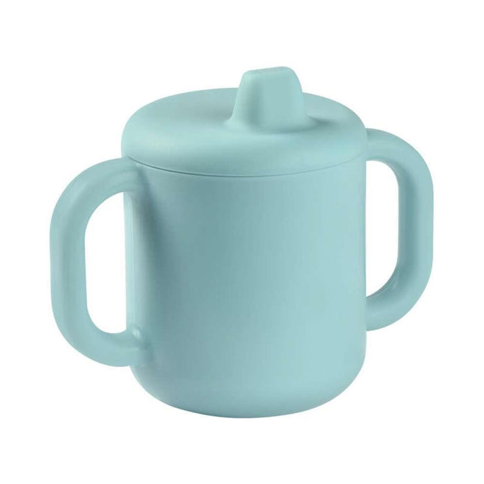 Béaba Vaso Aprendizaje con Asas Silicona Azul
