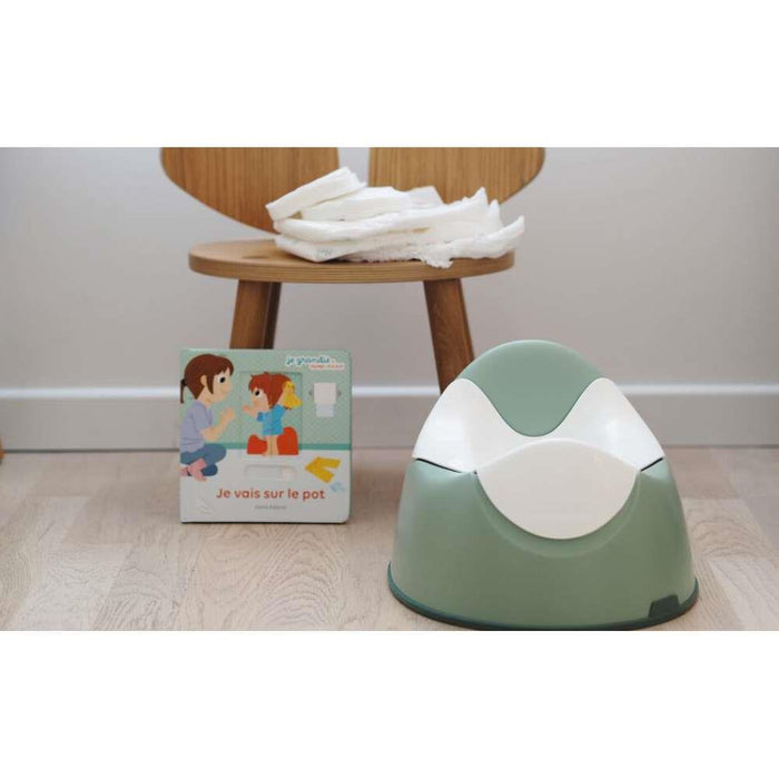 Orinal Ergonómico Béaba Verde Salvia