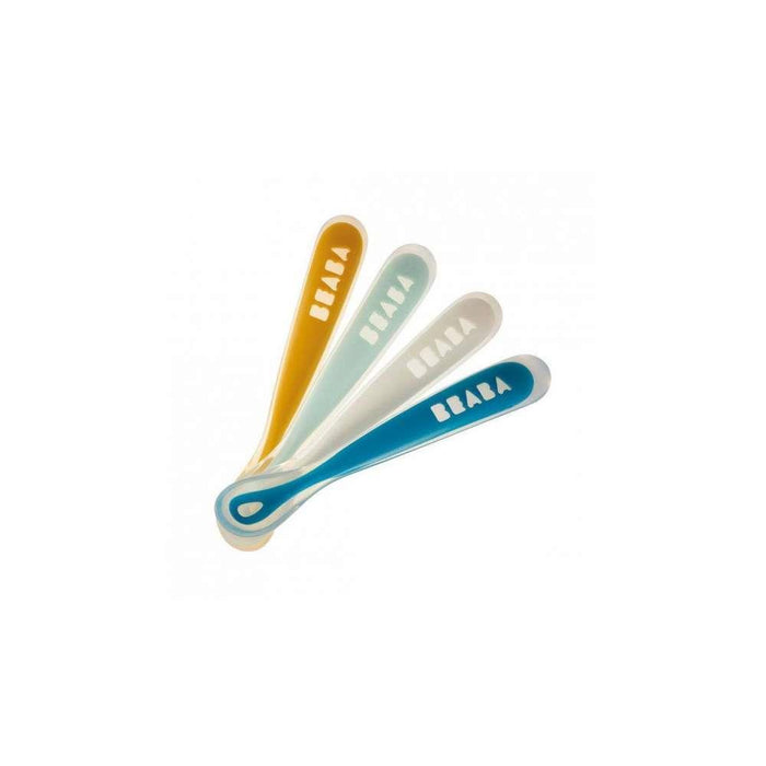 Béaba 5 Cucharas Silicona 1ª Edad Arco Iris