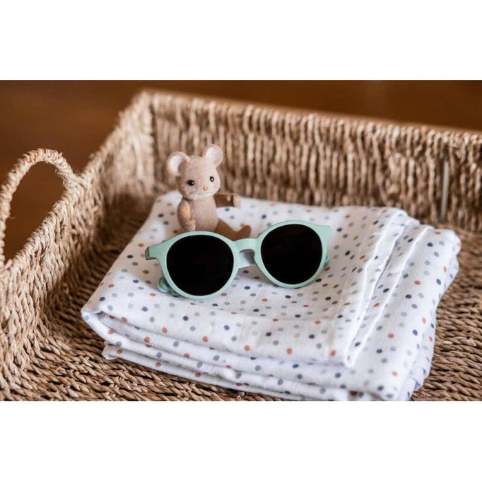 Béaba Sunglasses with Ribbon 4-6 Years Salvia Green