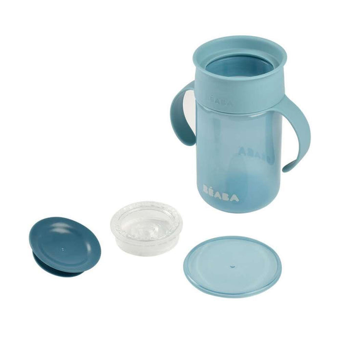 Béaba 360 Vaso de Aprendizaje con Asas 340ml Azul