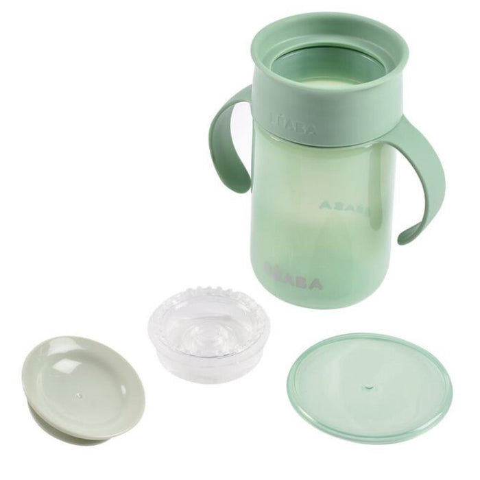 Copo de Transição 360 Beaba Sage Green 12-36m