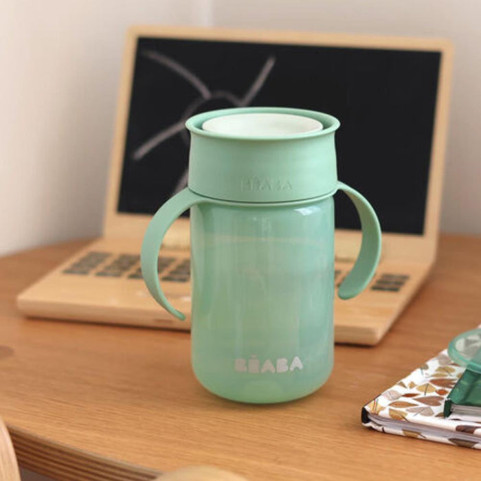 Copo de Transição 360 Beaba Sage Green 12-36m