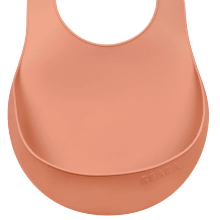 Babete em Silicone Beaba Terracotta
