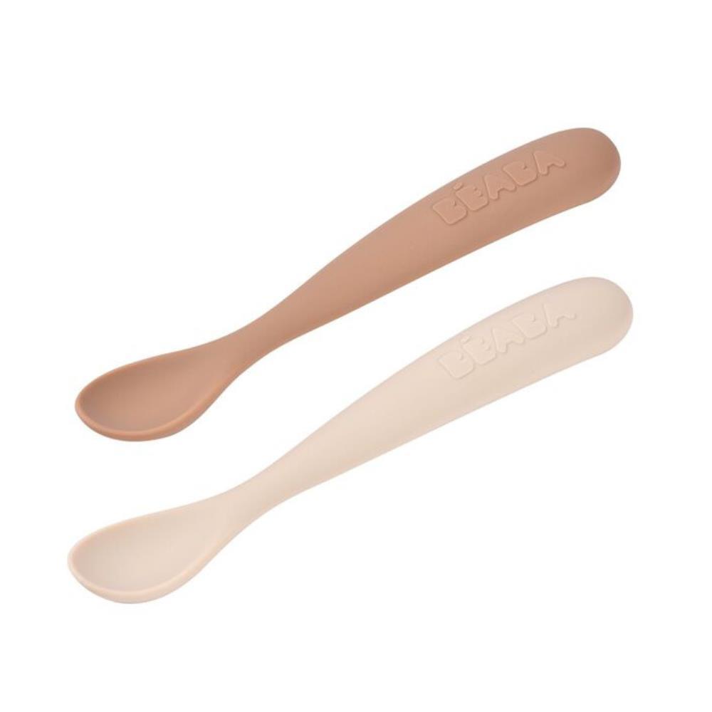 2 Colheres em Silicone com Caixa Clay/Praline