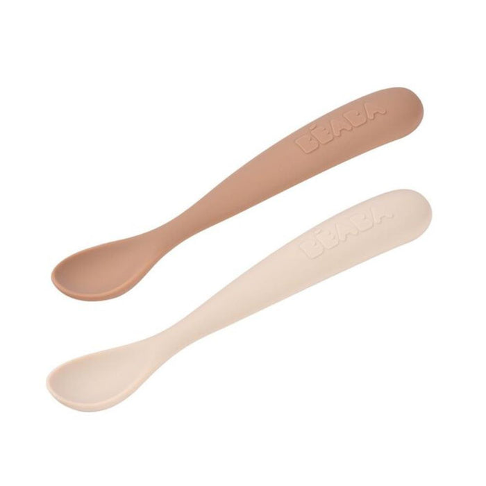 2 Colheres em Silicone com Caixa Clay/Praline