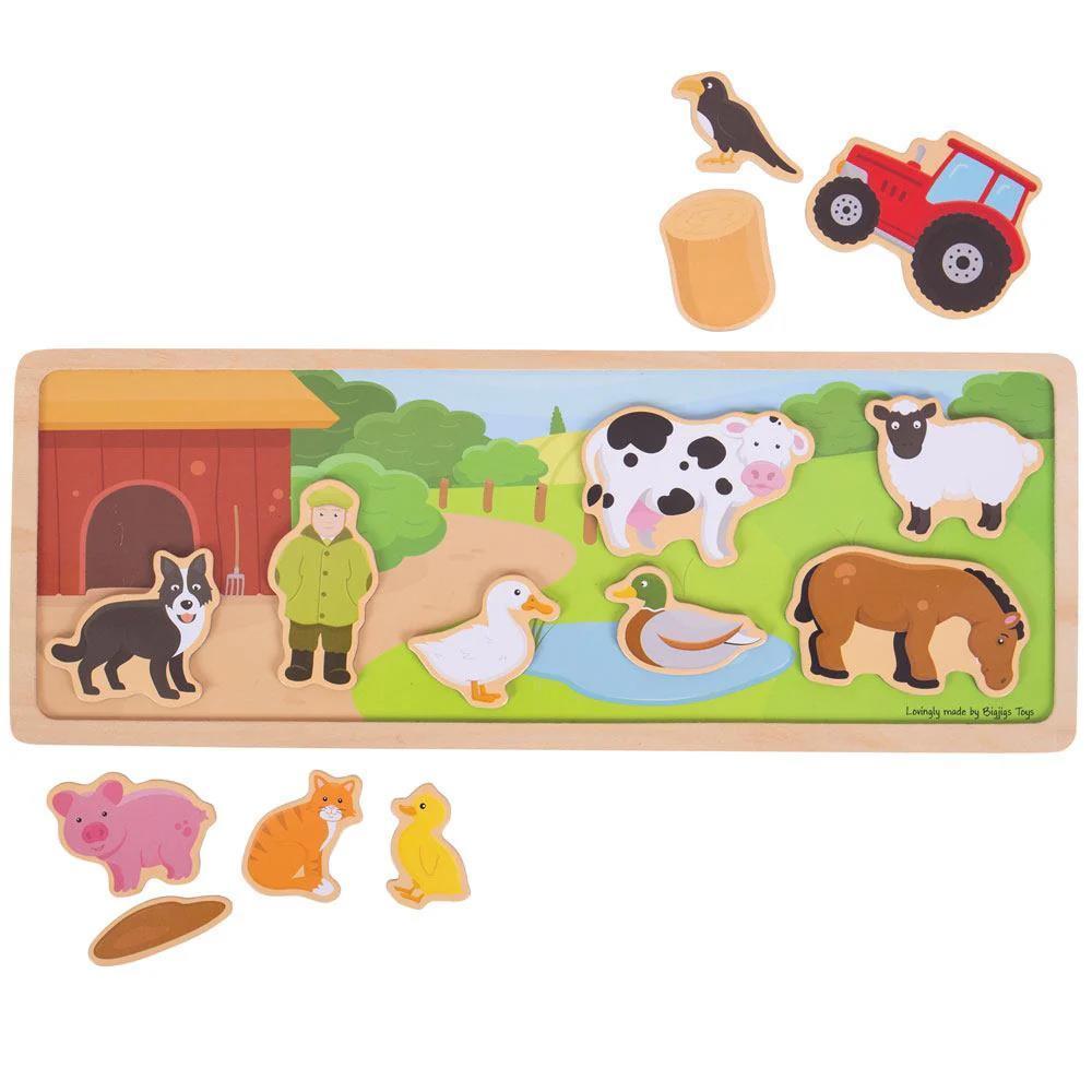 Wooden Magnetic Puzzle Board Quinta