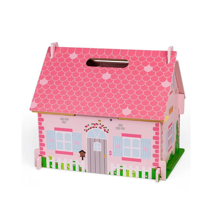 Casa de Bonecas em Madeira Big Jigs Blossom Cottage