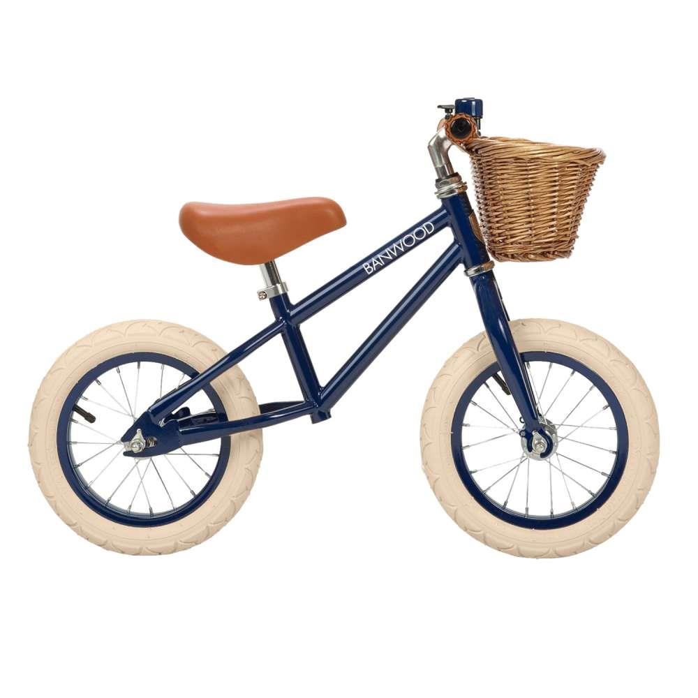 Bicicleta de equilibrio Banwood First Go azul marino