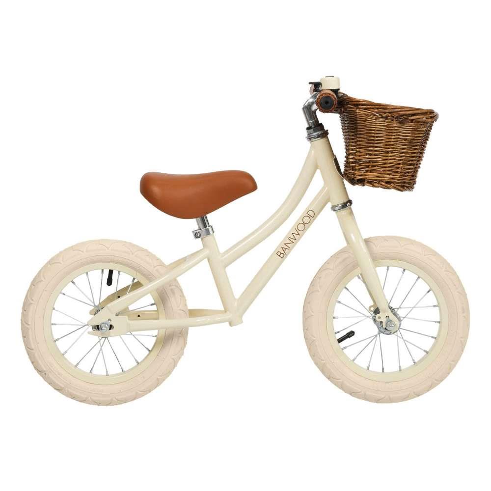 Bicicleta de Equilíbrio Banwood First Go Cream
