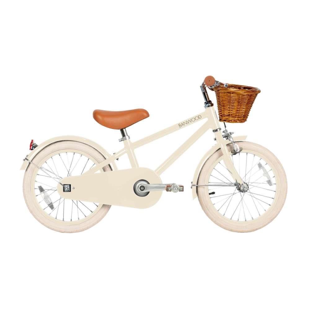 Bicicleta Banwood clásica vintage color crema