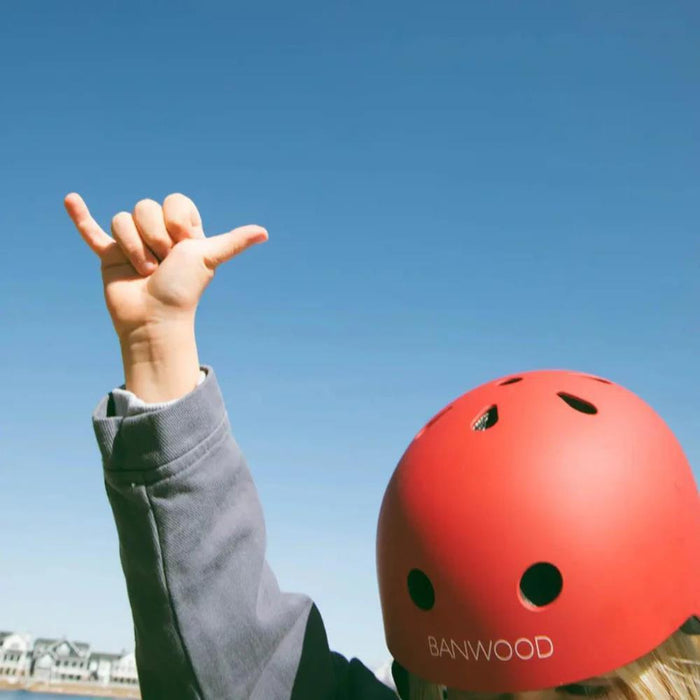 Capacete Banwood Matte Red