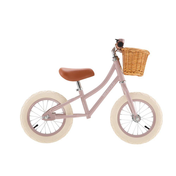 Bicicleta de Equilíbrio Banwood First Go Dusty Pink