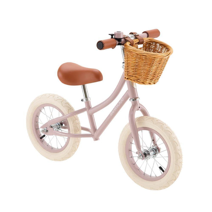 Bicicleta de Equilíbrio Banwood First Go Dusty Pink