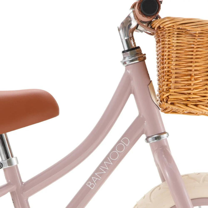 Bicicleta de Equilíbrio Banwood First Go Dusty Pink