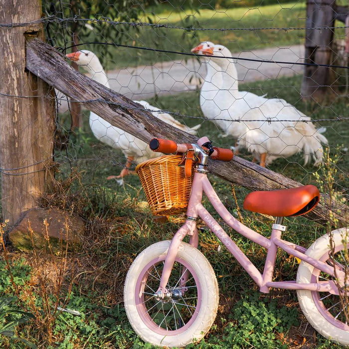 Bicicleta de Equilíbrio Banwood First Go Dusty Pink