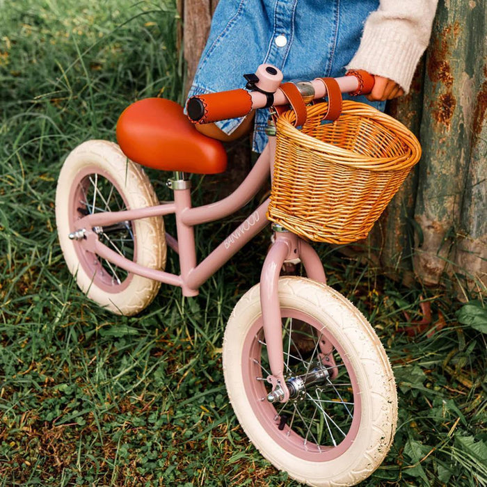 Bicicleta de Equilíbrio Banwood First Go Dusty Pink