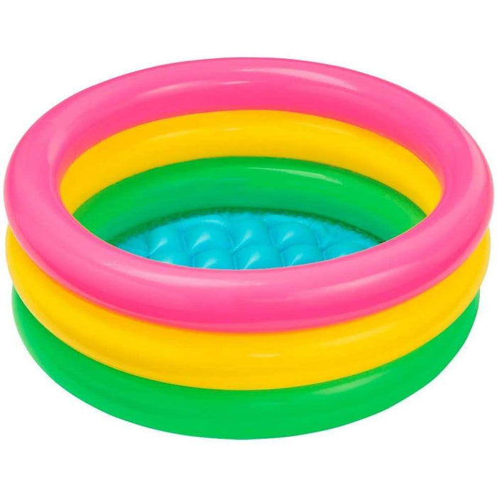Piscina hinchable Intex con 3 anillos, pequeña, 61x22cm