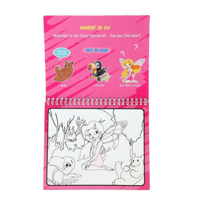 Toi Toys Livro Magic Water Princesas